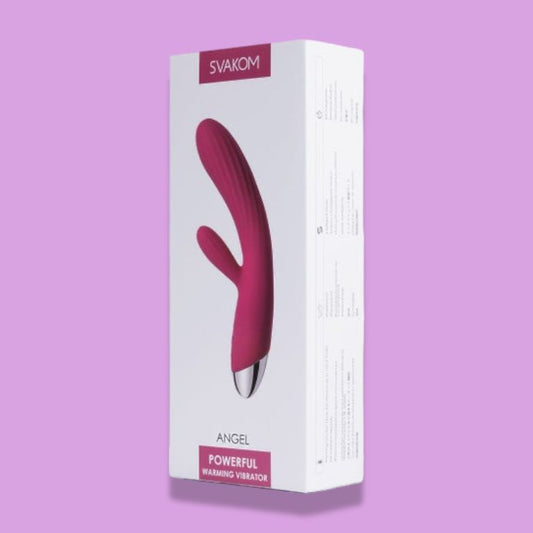 Vibrador vaginal y clitorial Svakom Angel